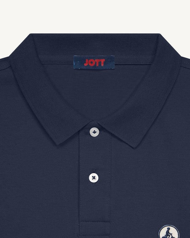 Polo en coton biologique Marine Marbella