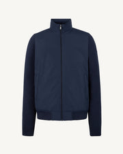 Veste à capuche bi-matière  Marine Bardenas