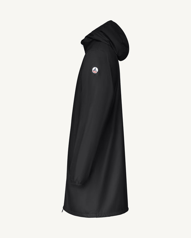 Imperméable long doublé polaire Noir Oban Polar
