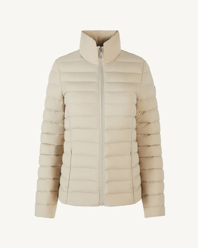 Doudoune stretch légère Beige Maia