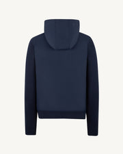 Veste à capuche bi-matière  Marine Bardenas