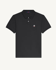 Polo en coton biologique Noir Marbella