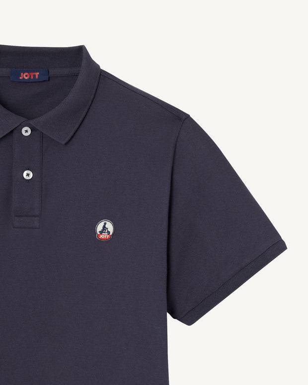 Polo en coton biologique Marine Marbella